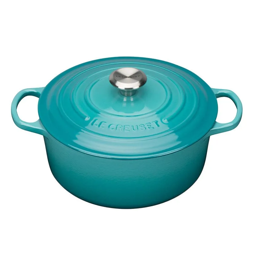 LE CREUSET Støpejernsgryte 5,3L/26cm Caribbean Clearance