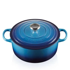 LE CREUSET Støpejernsgryte 5,3L/26cm Azure Discount