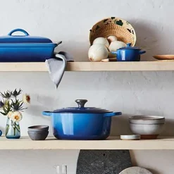 LE CREUSET Støpejernsgryte 5,3L/26cm Azure Discount