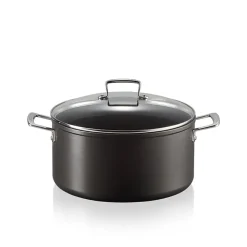 LE CREUSET Toughened Gryte m/lokk 6L Non-Stick Aluminium Sale
