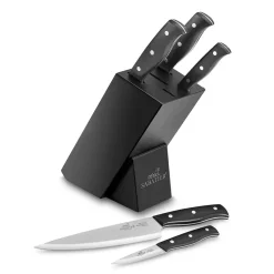 LION SABATIER Mon Bloc Knivblokk m/Kniver 6 Deler Sort Sale