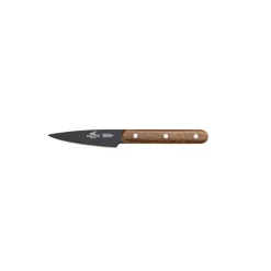 LION SABATIER Phenix Walnut Knivsett 4 Deler Sort/Valnøtt Hot
