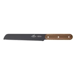 LION SABATIER Phenix Walnut Knivsett 4 Deler Sort/Valnøtt Hot