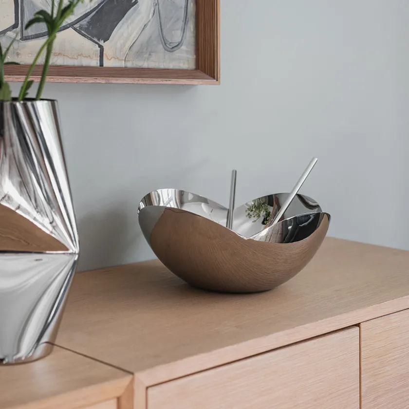 LØVE Løve Vinje Salatbestikk Rustfritt Stål 28cm Sølv Clearance