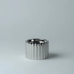 LØVE Løve Vinje Telysholder Rustfritt Stål 6,5cm Sølv Best