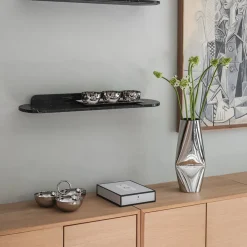 LØVE Løve Vinje Vase Rustfritt Stål 34,5cm Sølv Clearance