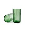 LYNGBY Porcelæn Vase 25cm Grønn Glass Outlet