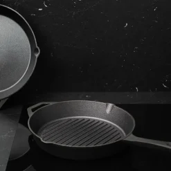 ASK Malm Grillpanne Støpejern Uten Emalje 28cm Online