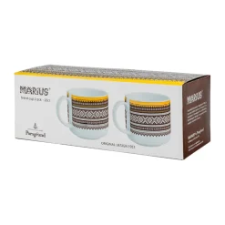 PORSGRUNDS PORSELÆNSFABRIK Marius Krus 2pk Brun Sale