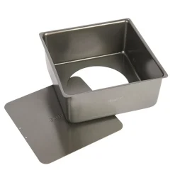 Lifetime Brands Europe ltd Masterclass Bakeform Firkantet Med Løs Bunn 18cm Non-Stick New