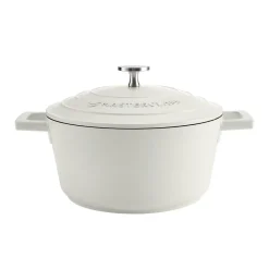 Lifetime Brands Europe ltd Masterclass Cast Aluminium Gryte 5L Krem Hot