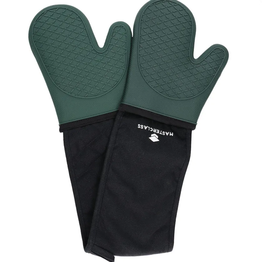 Lifetime Brands Europe ltd Masterclass Grytevotter Silikon 2 stk Grønn Clearance