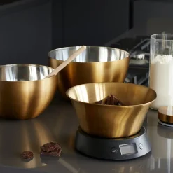 Lifetime Brands Europe ltd Masterclass Kjøkkenvekt 5kg Sort & Gull Clearance