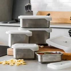 Lifetime Brands Europe ltd Masterclass Oppbevaringsboks 1L Rustfritt Stål Best