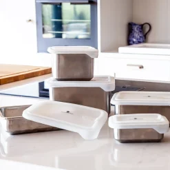 Lifetime Brands Europe ltd Masterclass Oppbevaringsboks 1,3L Rustfritt Stål