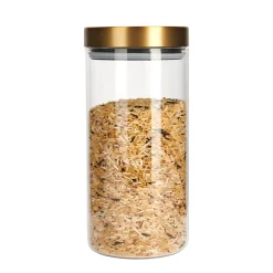 Lifetime Brands Europe ltd Masterclass Oppbevaringsboks 1,5L Glass med Lokk Hot