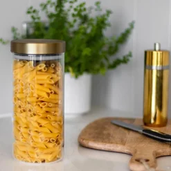 Lifetime Brands Europe ltd Masterclass Oppbevaringsboks 1,5L Glass med Lokk Hot