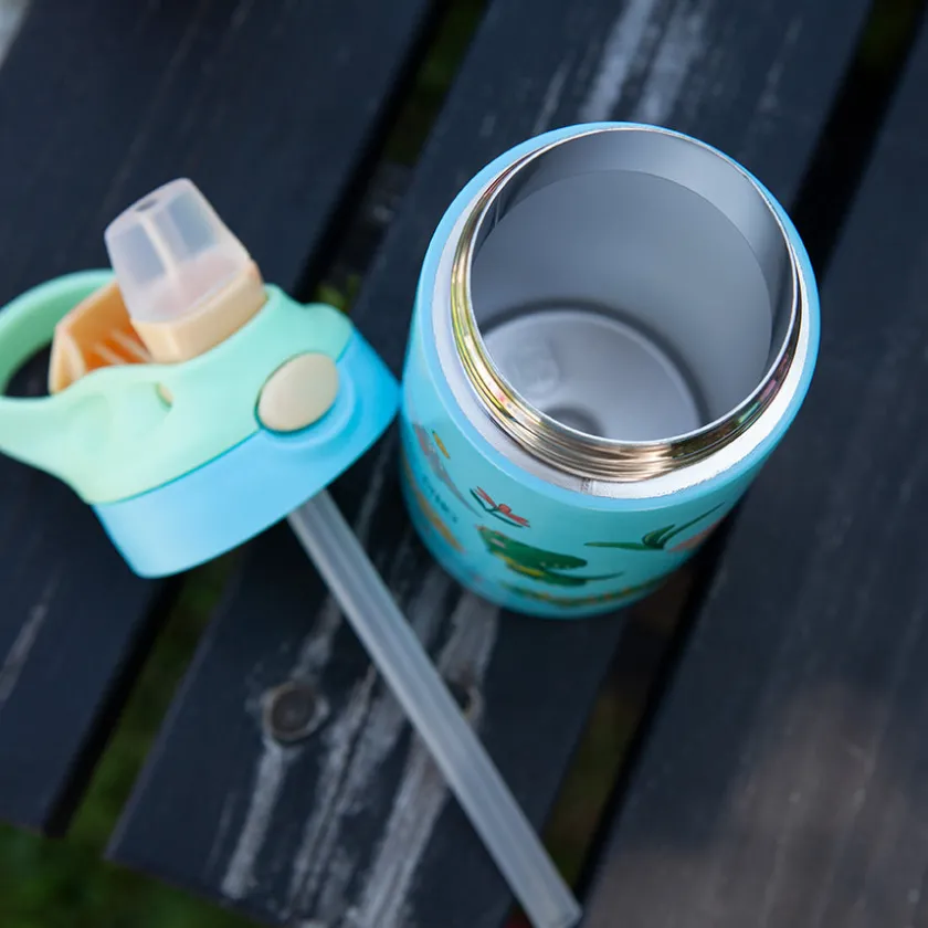 MINIS Play Drikkeflaske Stål 400ml Blå Outlet