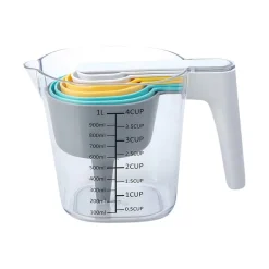 CHRISTIANIA 1739 Målebegersett m/Trakt 9 Deler Best