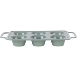 CHRISTIANIA 1739 MUFFINSFORM 6/HULL SILIKON GRØNN Hot