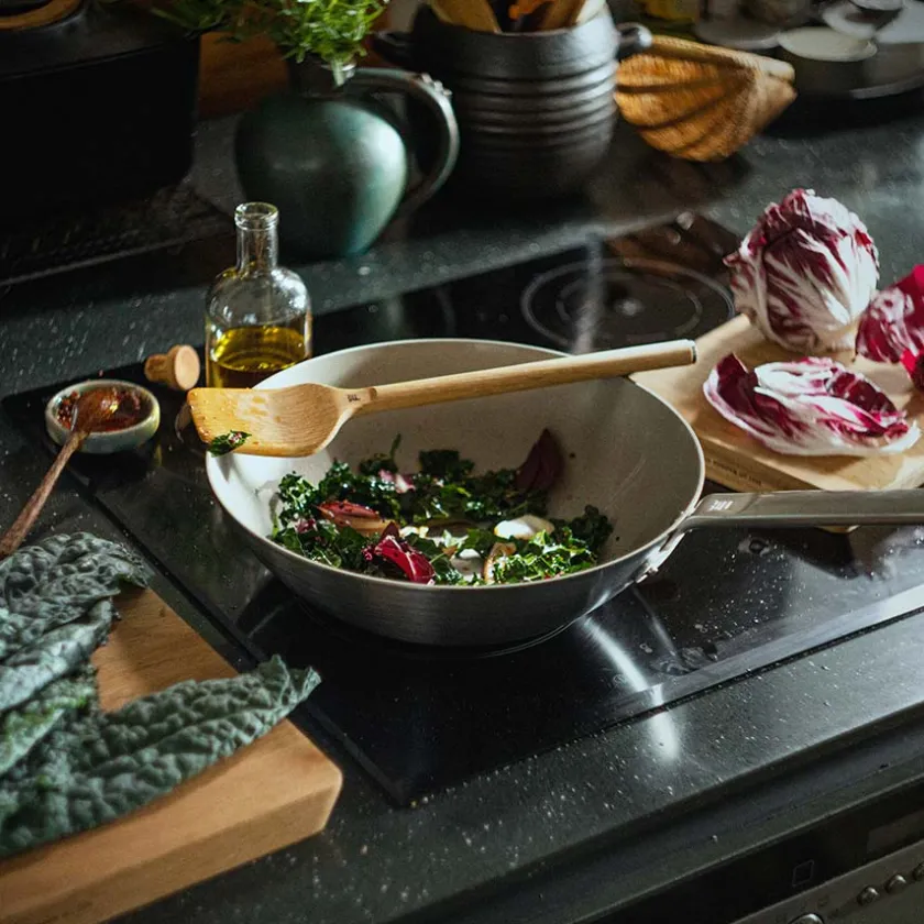 FISKARS Norden Wok 28cm Rustfritt Stål Hot