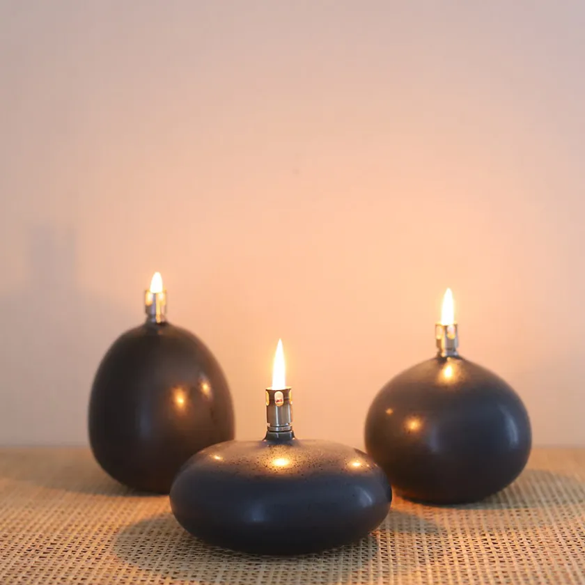 PORSGRUNDS PORSELÆNSFABRIK Nordic Living Oljelampe 13,5 x 7cm Blå Online