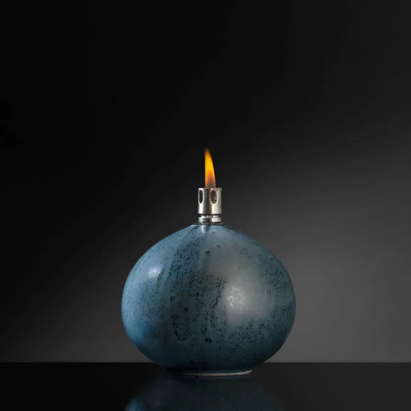 PORSGRUNDS PORSELÆNSFABRIK Nordic Living Oljelampe 11,5 x 10cm Blå Clearance