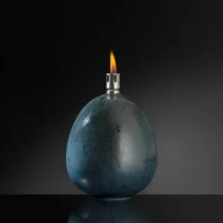 PORSGRUNDS PORSELÆNSFABRIK Nordic Living Oljelampe 10,5 x 12cm Blå Hot