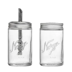 NORGESGLASSET Norgesglass Sukker og Kanel Sett Discount