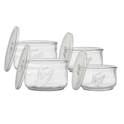 NORGESGLASSET Oppbevaringspakke Med Plastlokk Clearance