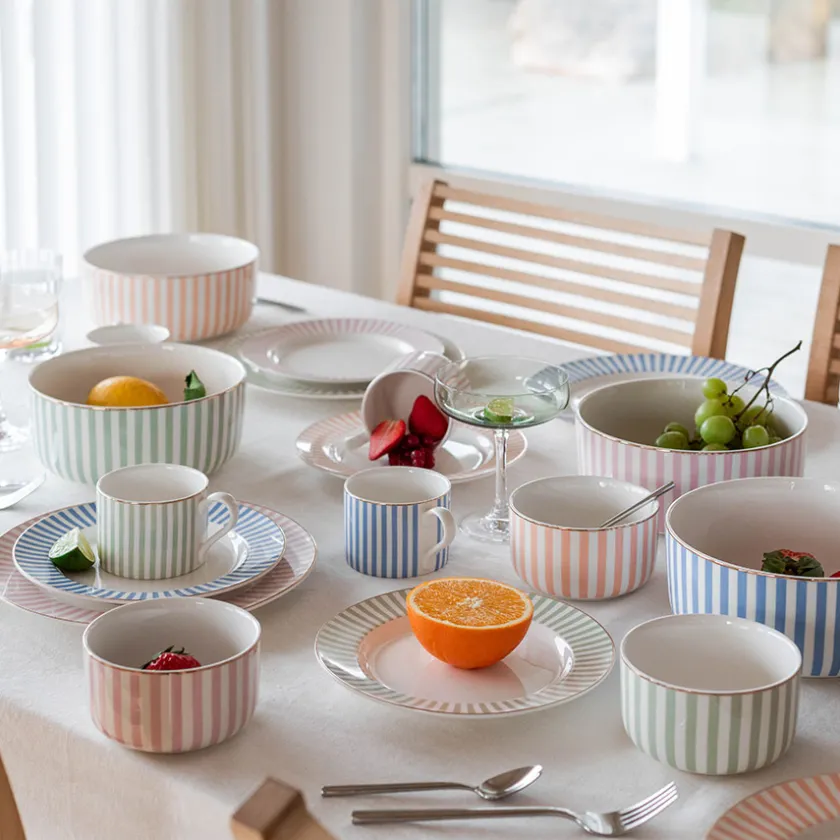 NOVA Abby Skål 12cm Oransje m/Gullkant Sale