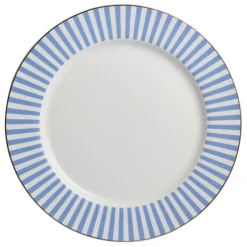 NOVA Abby Tallerken 26cm Blå m/Gullkant Discount