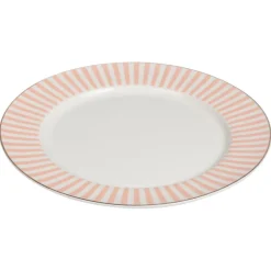 NOVA Abby Tallerken 26cm Oransje m/Gullkant Sale