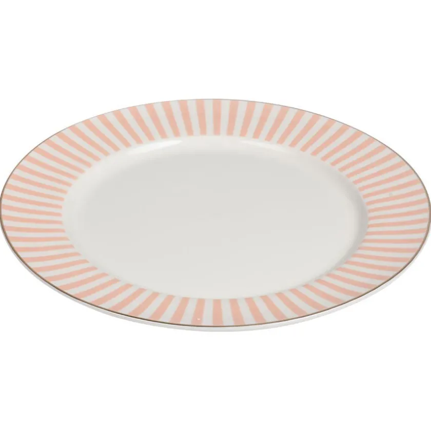 NOVA Abby Tallerken 26cm Oransje m/Gullkant Sale