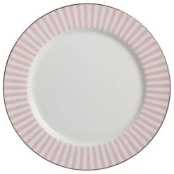 NOVA Abby Tallerken 26cm Rosa m/Gullkant Clearance