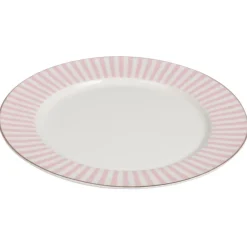 NOVA Abby Tallerken 26cm Rosa m/Gullkant Clearance
