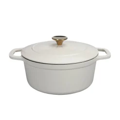 NOVA Dynamic Støpejernsgryte 4,3L 24cm Beige Online