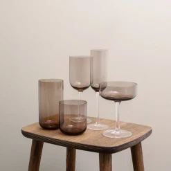 NOVA Nordic Champagneskål 33cl 4pk Brun Sotet