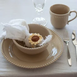 NOVA Poppy Skål 16cm Beige Hot