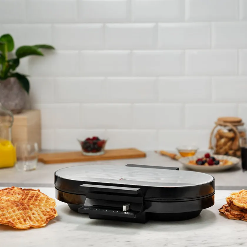 OBH Nordica Deluxe Vaffeljern Dobbelt Online