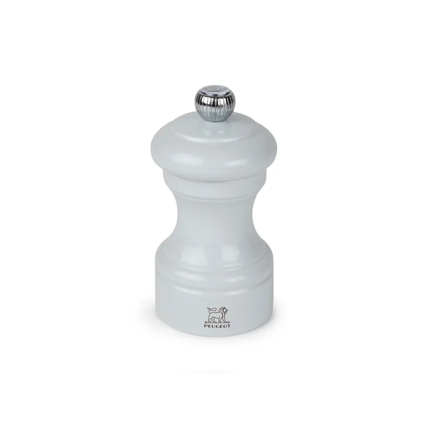 PEUGEOT Bistro Saltkvern 10cm Perlegrå Lakkert New