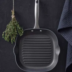PILLIVUYT GOURMET Garonne Grillpanne Lett Støpejern 28cm