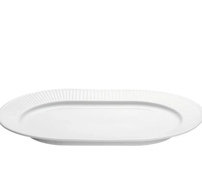 PILLIVUYT Plisse Ovalt Serveringsfat 36cm Discount