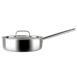 PILLIVUYT GOURMET Pillivuyt Somme Sautepanne med Lokk 24cm Rustfritt Stål Outlet