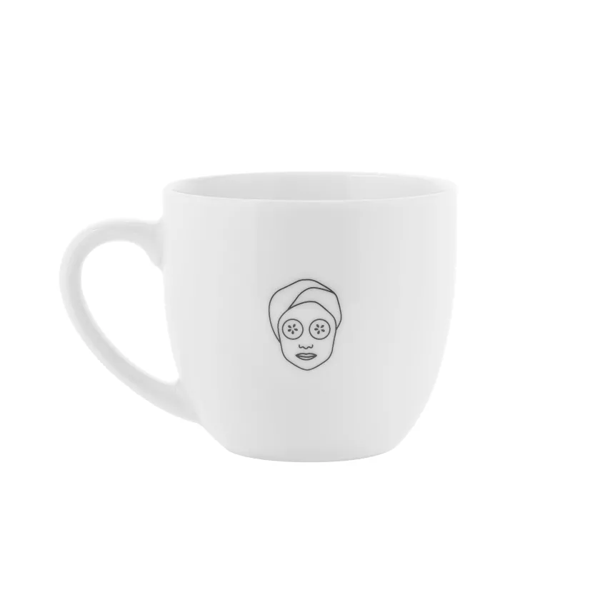 PORSGRUNDS PORSELÆNSFABRIK Porsgrund Porselænsfabrik Hashtag Ung & Lovende Krus 38cm Outlet