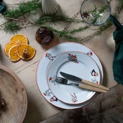 PORSGRUNDS PORSELÆNSFABRIK Porsgrunds Porselænsfabrik Nisseservise Middagstallerken 27 cm Outlet