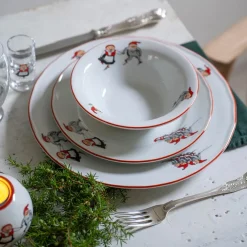 PORSGRUNDS PORSELÆNSFABRIK Porsgrunds Porselænsfabrik Nisseservise Tallerken 21cm Best