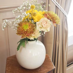 PORSGRUNDS PORSELÆNSFABRIK Porsgrunds Porselænsfabrik Soft Vase 18cm Off-White Discount