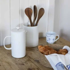 PORSGRUNDS PORSELÆNSFABRIK Porsgrunds Porselænsfabrik Ildfast Presskanne 1L Hvit Clearance