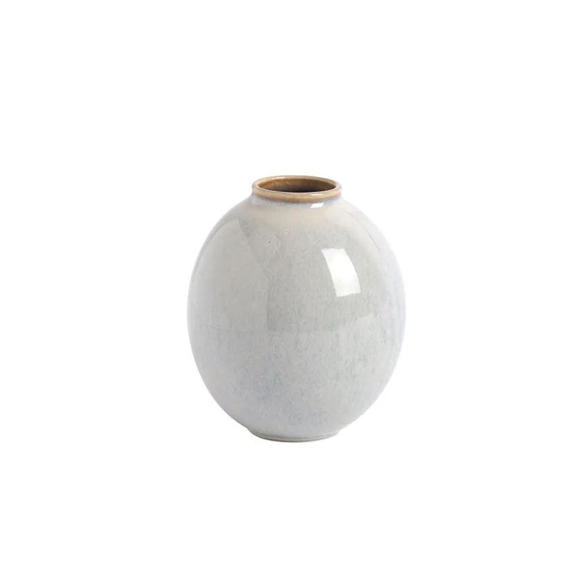 PORSGRUNDS PORSELÆNSFABRIK Porsgrunds Porselænsfabrik Soft Vase 11cm Off-White Sale